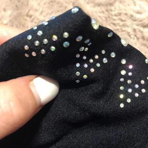 iridescent gemmed leggings - Picture 5 of 11